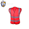 Emergency different color construction safety vests with pockets